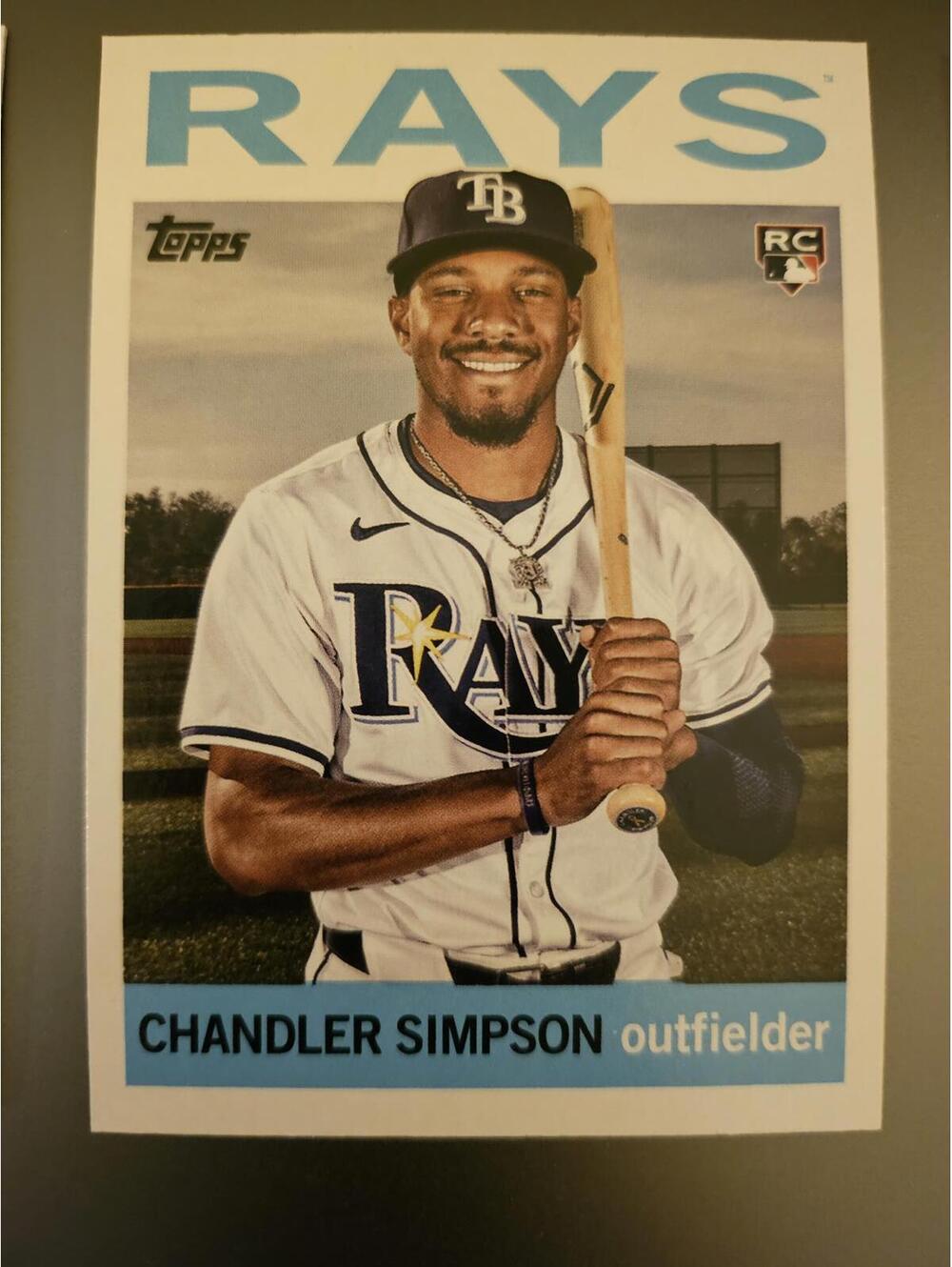 Chandler Simpson (RC) Rookie Card- 2025 Topps Archives #27 - Rays - RAW mint - Picture 1 of 2
